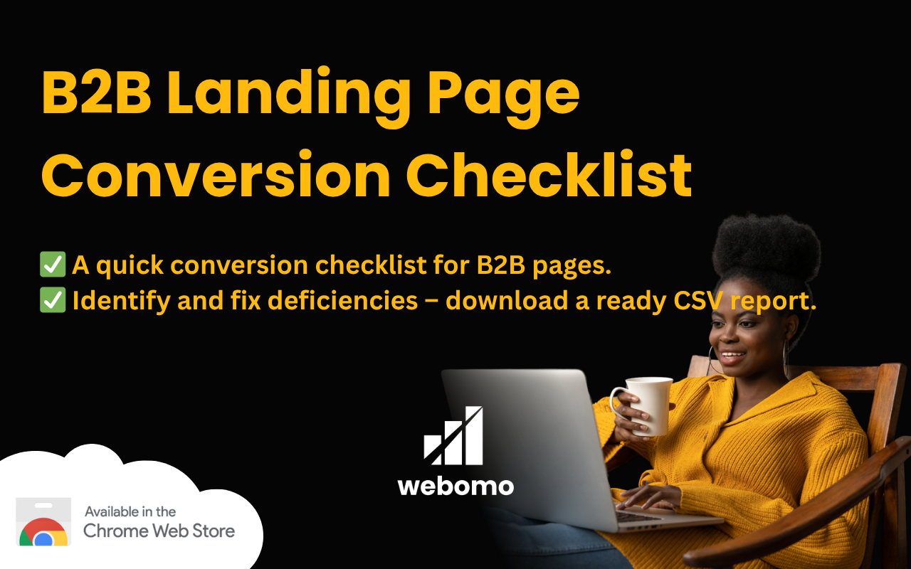 B2B Landing Page Conversion Checklist